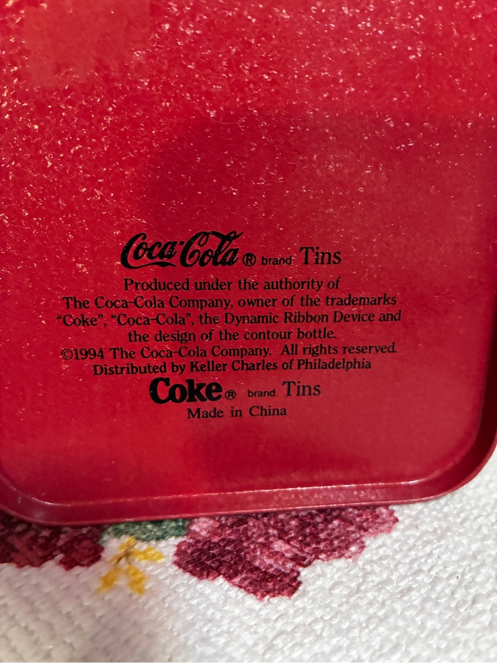 Coca Cola Retro Illustration Empty Tin Metal - Picture 6 of 10